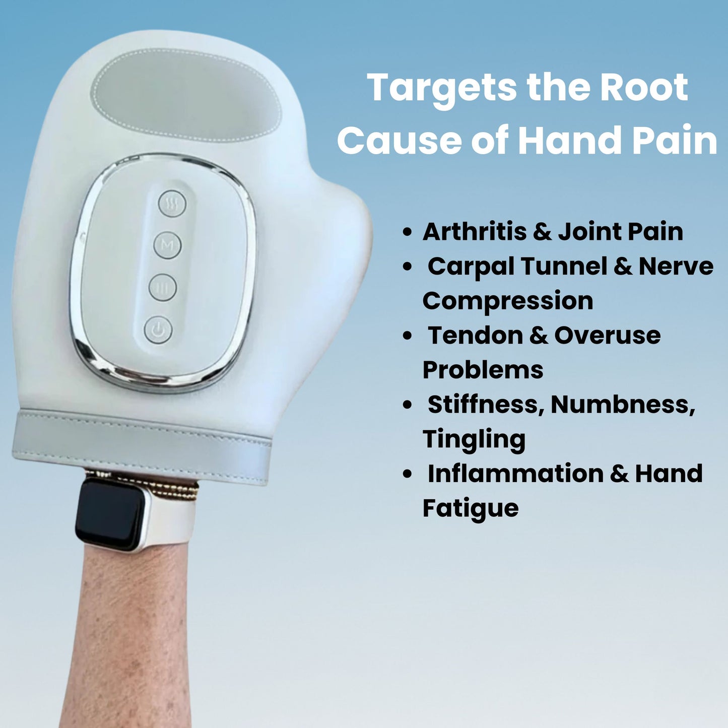 Wellvera 3-in-1 Hand Massager